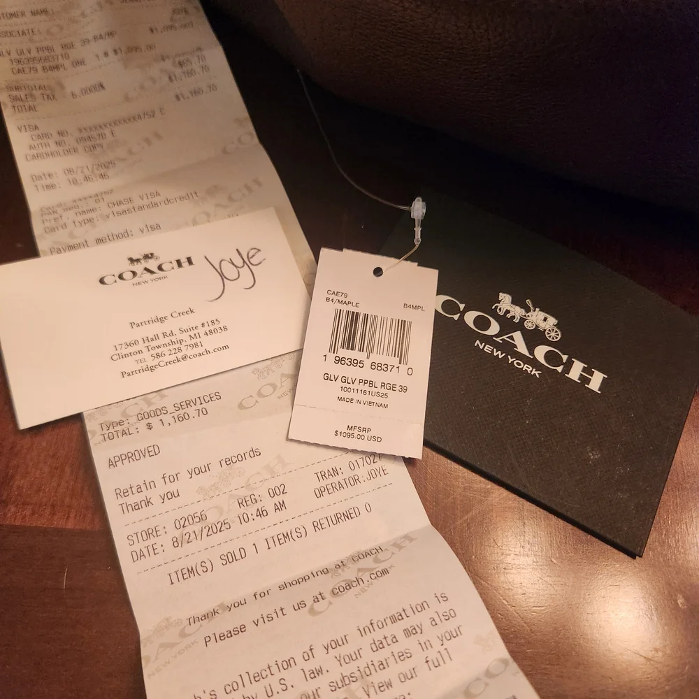 Coach Rouge 39 In Maple - Picture 9 of 9